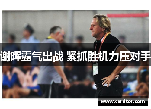 谢晖霸气出战 紧抓胜机力压对手